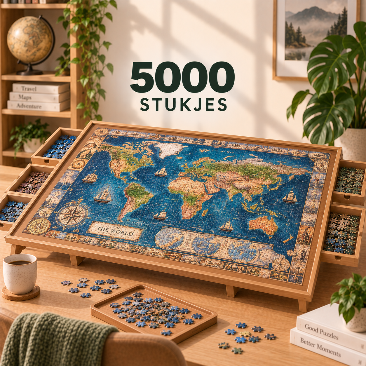 Puzzeltafel 5000 stukjes